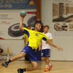 Ogólnopolski Turniej Piłki Ręcznej Seniorów o Puchar Burmistrza MiG Końskie (23 sierpnia 2015 r.) / Maciej Makuła / Radio Kielce