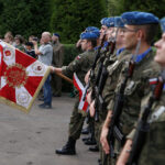 Uroczystości patriotyczne na Skwerze Szarych Szeregów (1 sierpnia 2015 r.) / Piotr Michalski / Radio Kielce