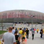 29.08.2015. Vive - PSG. Towarzyski mecz piłki ręcznej w Krakowie. Kieleccy kibice w drodze na pojedynek / Kamil Król / Radio Kielce