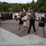 Uroczystości patriotyczne na Skwerze Szarych Szeregów (1 sierpnia 2015 r.) / Piotr Michalski / Radio Kielce