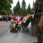 Uroczystości patriotyczne na Skwerze Szarych Szeregów (1 sierpnia 2015 r.) / Piotr Michalski / Radio Kielce