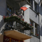 Reklamowy chaos szpeci centrum Kielc (18 sierpnia 2015 r.) / Piotr Michalski / Radio Kielce