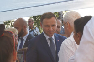 Prezydent Andrzej Duda z wizytą Zochcinie (10 sierpnia 2015 r.) / Teresa Czajkowska / Radio Kielce