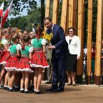 Andrzej Duda w Jędrzejowie. Spotkanie z mieszkańcami / Stanisław Blinstrub / Radio Kielce