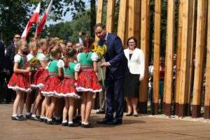 Andrzej Duda w Jędrzejowie. Spotkanie z mieszkańcami / Stanisław Blinstrub / Radio Kielce