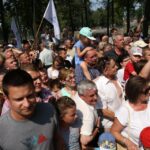 Andrzej Duda w Jędrzejowie. Spotkanie z mieszkańcami / Stanisław Blinstrub / Radio Kielce