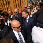 Andrzej Duda w Jędrzejowie. Spotkanie z mieszkańcami / Stanisław Blinstrub / Radio Kielce