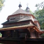 17.08.2015. Green Velo Podkarpacie. Cerkiew w Gorajcu / Robert Felczak / Radio Kielce