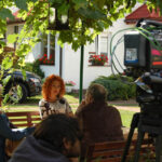 6.8.2015 Supraśl. W Supraślu nasza ekipa natrafiła na ekipę telewizyjną kręcącą serial Blondynka. / Jarosław Dragan / Radio Kielce