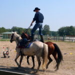 08.08.2015. Dziki Zachód w Kurozwękach / Krzysztof Żołądek / Grzegorz Jamka / Radio Kielce