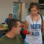 10.08.2015. Żołnierze z CPdMZ na kieleckiej Bukówce oddają krew / Kamil Król / Radio Kielce