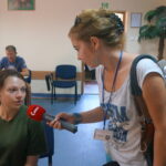 10.08.2015. Żołnierze z CPdMZ na kieleckiej Bukówce oddają krew / Kamil Król / Radio Kielce