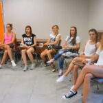 19.08.2015. Siatkarki KSZO Ostrowiec spotkały się z kibicami / Kamil Król / Radio Kielce