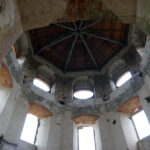 25.8.2015 Ujazd. Zamek Krzyżtopór na szlaku Green Velo w województwie świętokrzyskim. / Krzysztof Żołądek / Radio Kielce