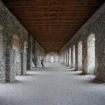 25.8.2015 Ujazd. Zamek Krzyżtopór na szlaku Green Velo w województwie świętokrzyskim. / Krzysztof Żołądek / Radio Kielce