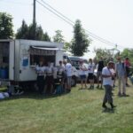 08.08.2015. Pątnicy kieleckiej pielgrzymki blisko stolicy województwa świętokrzyskiego / Robert Felczak / Radio Kielce