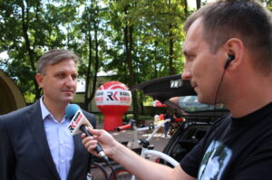 28.08.2015. Green Velo w Parku Miejskim w Kielcach / Kamil Król / Radio Kielce