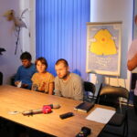 28.08.2015. Konferencja w Teatrze Lalki i Aktora Kubuś / Kamil Król / Radio Kielce