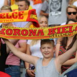 03.08.2015. 3. kolejka T-Mobile Ekstraklasy Korona Kielce - Ruch Chorzów. Kibice Korony / Kamil Król / Radio Kielce