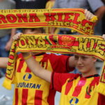03.08.2015. 3. kolejka T-Mobile Ekstraklasy Korona Kielce - Ruch Chorzów. Kibice Korony / Kamil Król / Radio Kielce