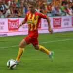 03.08.2015. 3. kolejka T-Mobile Ekstraklasy Korona Kielce - Ruch Chorzów. Przy piłce Paweł Sobolewski / Kamil Król / Radio Kielce