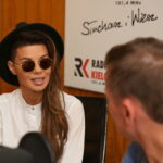 08.08.2015. Edyta Górniak wzięła udział w audycji "Made in Kielce" / Kamil Król / Radio Kielce