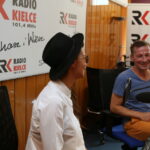 08.08.2015. Edyta Górniak wzięła udział w audycji "Made in Kielce" / Kamil Król / Radio Kielce