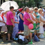 08.08.2015. Pielgrzymi zmierzający na Jasną Górę dotarli do Kielc / Kamil Król / Radio Kielce