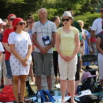 08.08.2015. Pielgrzymi zmierzający na Jasną Górę dotarli do Kielc / Kamil Król / Radio Kielce