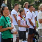 08.08.2015. Pielgrzymi zmierzający na Jasną Górę dotarli do Kielc / Kamil Król / Radio Kielce