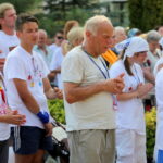 08.08.2015. Pielgrzymi zmierzający na Jasną Górę dotarli do Kielc / Kamil Król / Radio Kielce