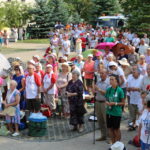 08.08.2015. Pielgrzymi zmierzający na Jasną Górę dotarli do Kielc / Kamil Król / Radio Kielce