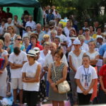 08.08.2015. Pielgrzymi zmierzający na Jasną Górę dotarli do Kielc / Kamil Król / Radio Kielce