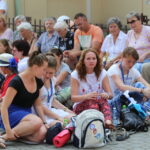 08.08.2015. Pielgrzymi zmierzający na Jasną Górę dotarli do Kielc / Kamil Król / Radio Kielce