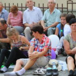 08.08.2015. Pielgrzymi zmierzający na Jasną Górę dotarli do Kielc / Kamil Król / Radio Kielce