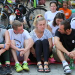 08.08.2015. Pielgrzymi zmierzający na Jasną Górę dotarli do Kielc / Kamil Król / Radio Kielce