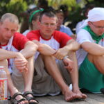 08.08.2015. Pielgrzymi zmierzający na Jasną Górę dotarli do Kielc / Kamil Król / Radio Kielce