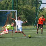 12.08.2015. Wakacje z Futbolem 2015. Półfinał Red and Yellow - FC Bilcza / Kamil Król / Radio Kielce