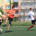 12.08.2015. Wakacje z Futbolem 2015. Półfinał Red and Yellow - FC Bilcza / Kamil Król / Radio Kielce