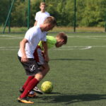 12.08.2015. Wakacje z Futbolem 2015. Półfinał Red and Yellow - FC Bilcza / Kamil Król / Radio Kielce