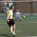 12.08.2015. Wakacje z Futbolem 2015. Półfinał Red and Yellow - FC Bilcza / Kamil Król / Radio Kielce