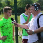 12.08.2015. Wakacje z Futbolem 2015. Półfinał Red and Yellow - FC Bilcza / Kamil Król / Radio Kielce