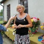 29.08.2015. Dożynki działkowców przy Rodzinnym Domu Działkowca NARCYZ w Kielcach. Jedną z wyróżnionych osób była Agnieszka Żelazna / Kamil Król / Radio Kielce