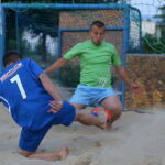 13.08.2015. Turniej piłki nożnej plażowej pamięci Adama Gołąba / Kamil Król / Radio Kielce