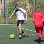 19.08.2015. Wakacje z Futbolem 2015.  Orlik 27 Kielce I - Red and Yellow I (finał gimnazjalistów) / Kamil Król / Radio Kielce