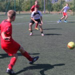 19.08.2015. Wakacje z Futbolem 2015.  Orlik 27 Kielce I - Red and Yellow I (finał gimnazjalistów) / Kamil Król / Radio Kielce