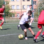 19.08.2015. Wakacje z Futbolem 2015.  Orlik 27 Kielce I - Red and Yellow I (finał gimnazjalistów) / Kamil Król / Radio Kielce