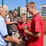 19.08.2015. Wakacje z Futbolem 2015.  Wręczenie pucharów i nagród najlepszym ekipom / Kamil Król / Radio Kielce