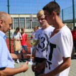 19.08.2015. Wakacje z Futbolem 2015.  Wręczenie pucharów i nagród najlepszym ekipom / Kamil Król / Radio Kielce