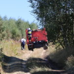 19.08.2015. Pożar lasu w Klonówce, gmina Masłów / Kamil Król / Radio Kielce